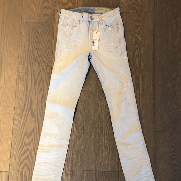 Diesel skinzee light wash jeans - Picture 2 of 8